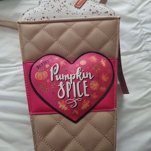 Pumpkin Spice Latte NWT!Crossbody Purse Betsey…